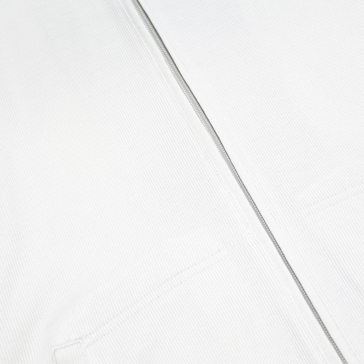 CHAMPION Mens White Hoodie Full Zip M Cotton Blend Casual Sportswear
