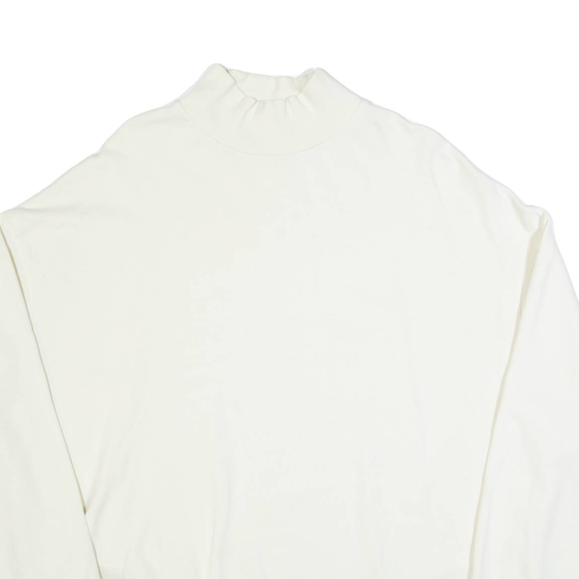 ASOS Womens Sweatshirt Cream High Neck XL