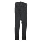 CALVIN KLEIN JEANS Womens Slim Black Denim Skinny Cotton Blend W24 L27 Stylish