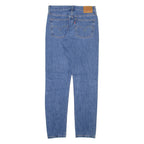 LEVI'S 501S Jeans Big E Distressed Mens Blue Skinny Straight W26 L30