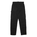 STAN RAY Womens Cotton Blend Black Slim Straight Trousers W28 L31 Zip Closure