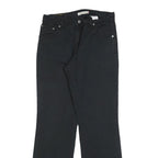 LEVI'S 550 Bootcut Womens Jeans Black Relaxed Cotton Blend W30 L32 Classic Style