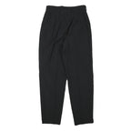 ZERRES Womens Wool Blend Black Relaxed Tapered Trousers W26 L28 Classic Style