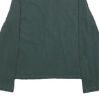 LACOSTE Womens Green Long Sleeve Plain S Logo Cotton Polo Shirt