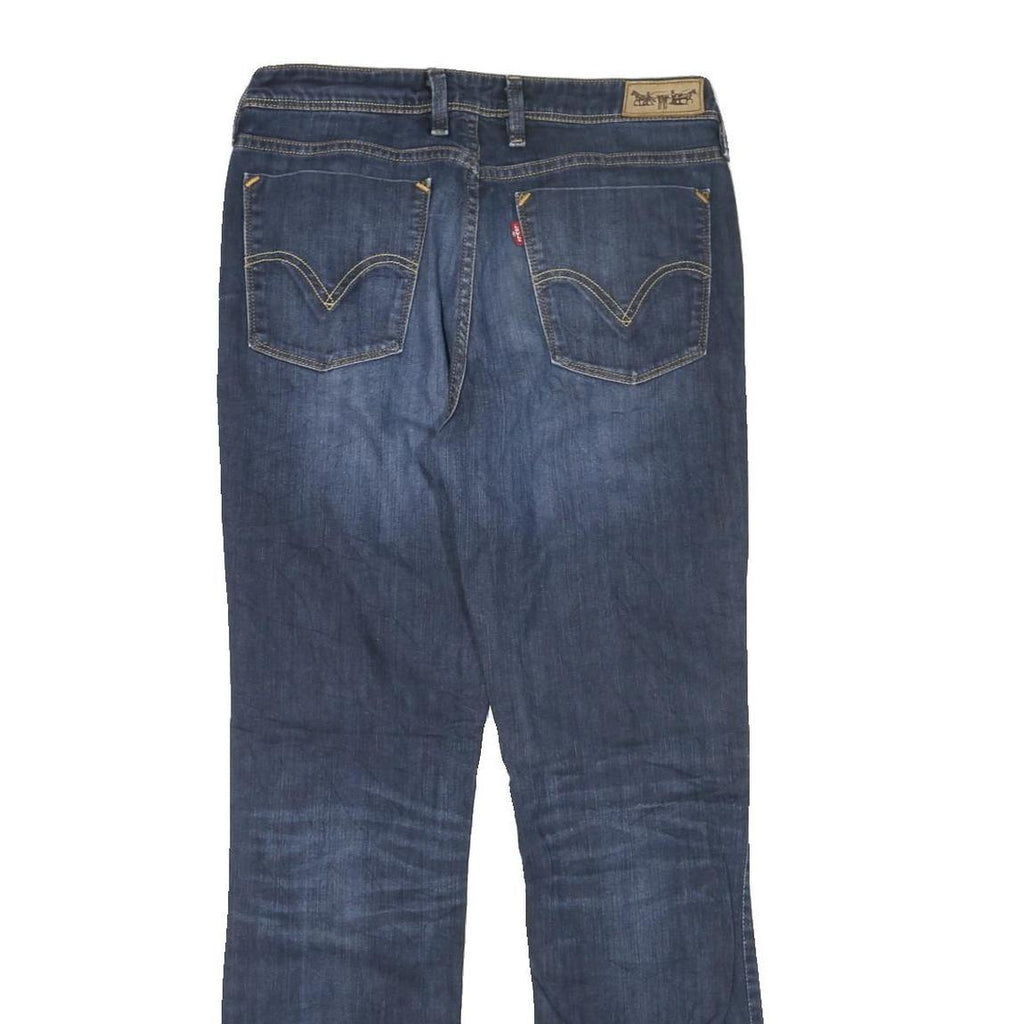 LEVI'S 627 Womens Jeans Blue Regular Straight Denim Medium W32 L32