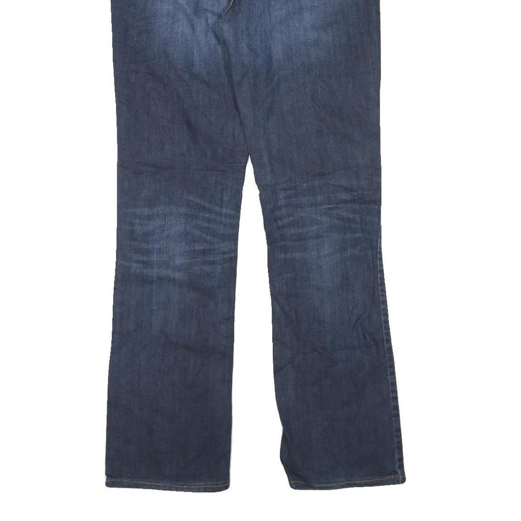 LEVI'S 627 Womens Jeans Blue Regular Straight Denim Medium W32 L32