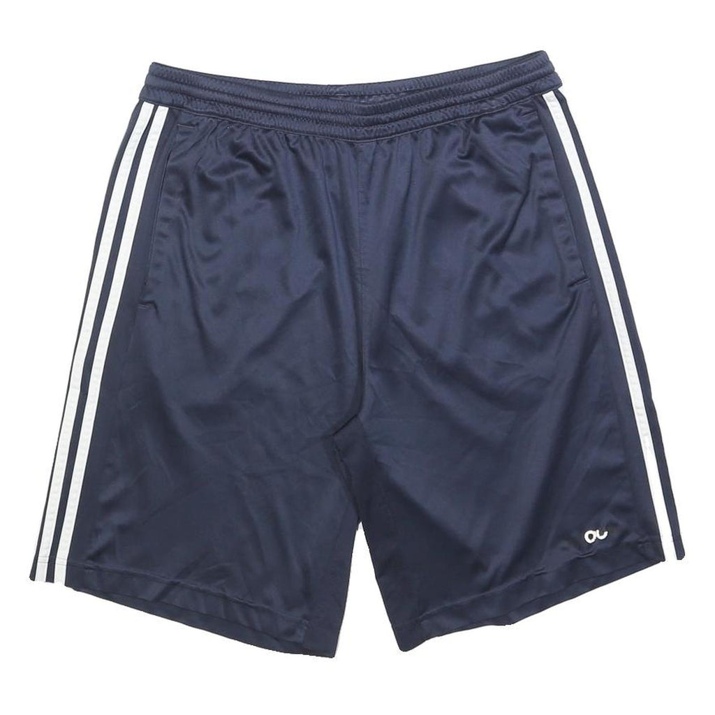 ADIDAS Mens Shorts Navy Blue Casual L W30 Sports Mesh Detail