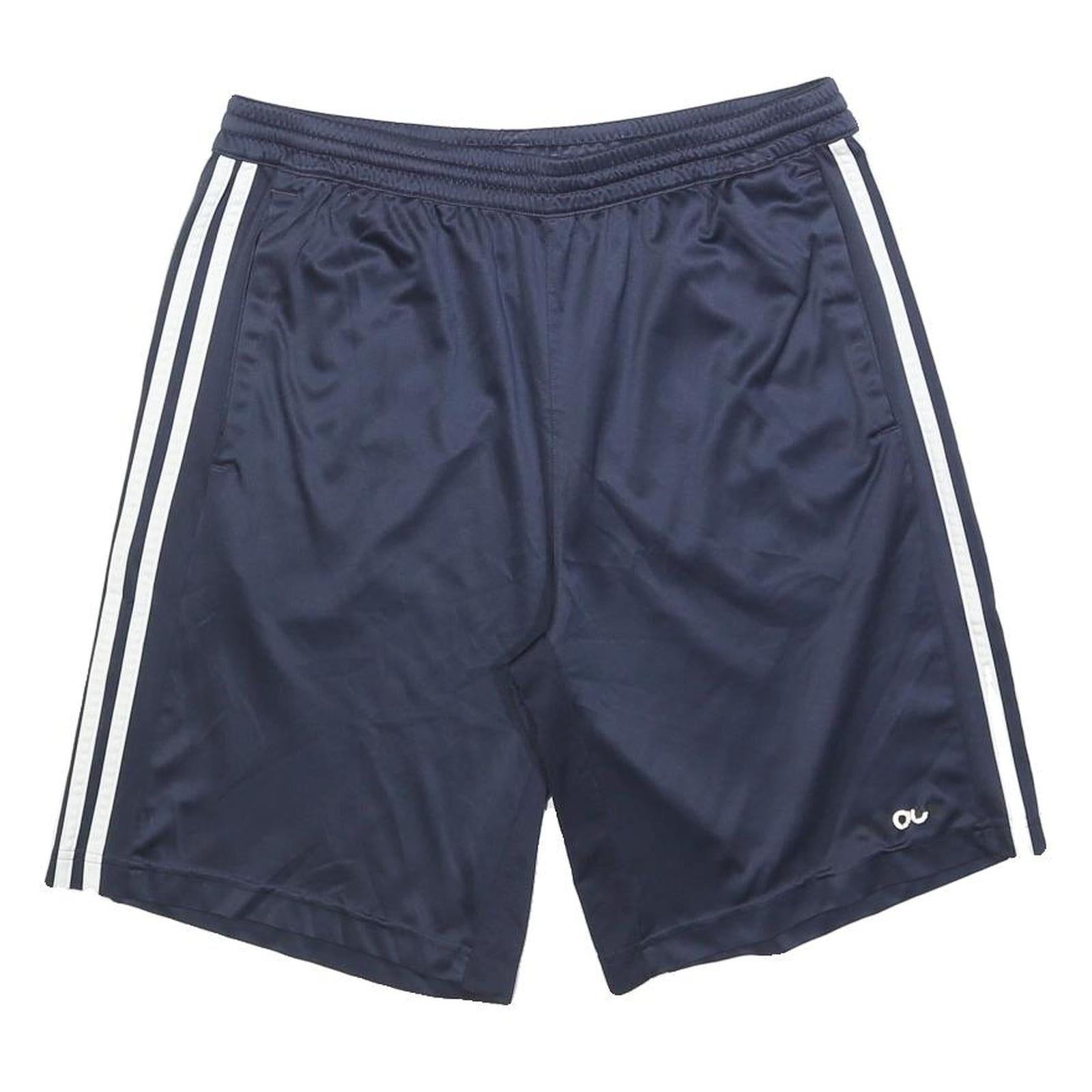 ADIDAS Mens Shorts Navy Blue Casual L W30 Sports Mesh Detail