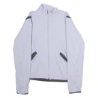 NIKE Womens Fleece Jacket Blue L