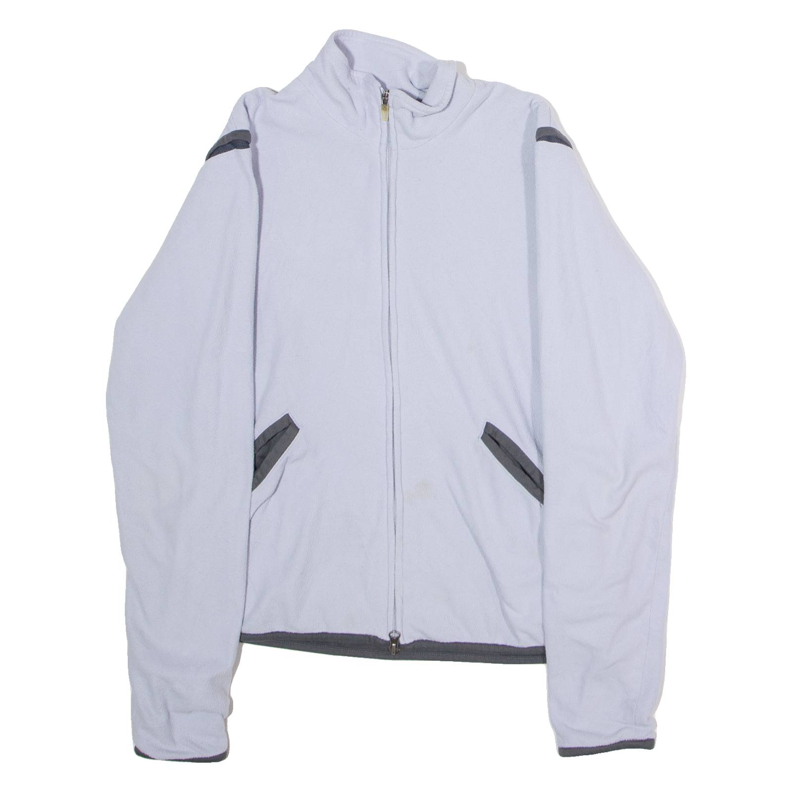 NIKE Womens Fleece Jacket Blue L