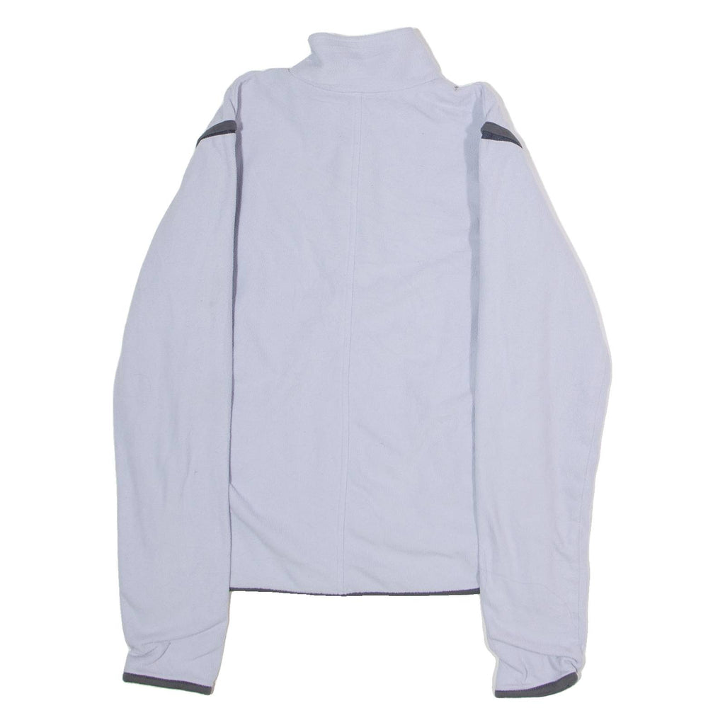 NIKE Womens Fleece Jacket Blue L