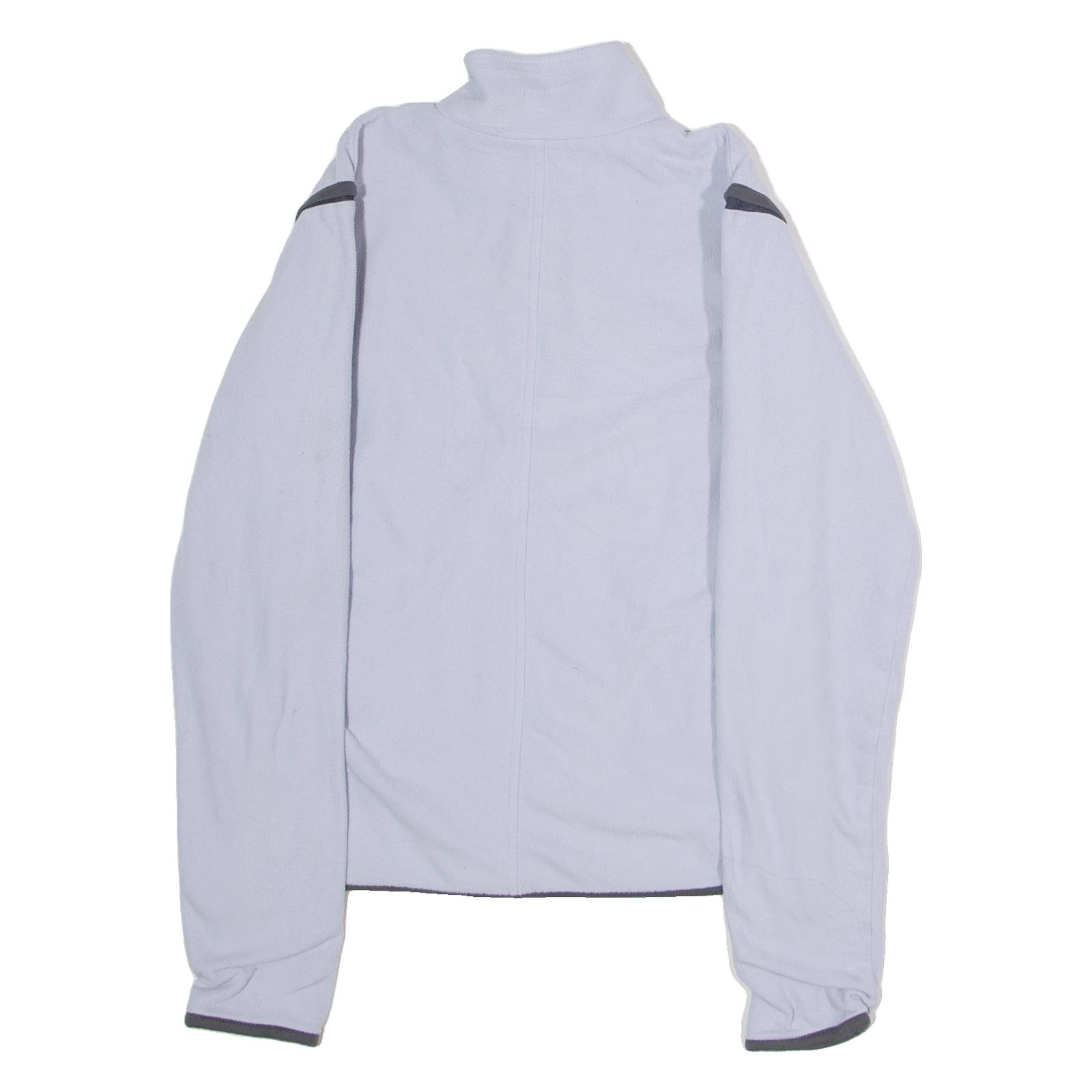 NIKE Womens Fleece Jacket Blue L