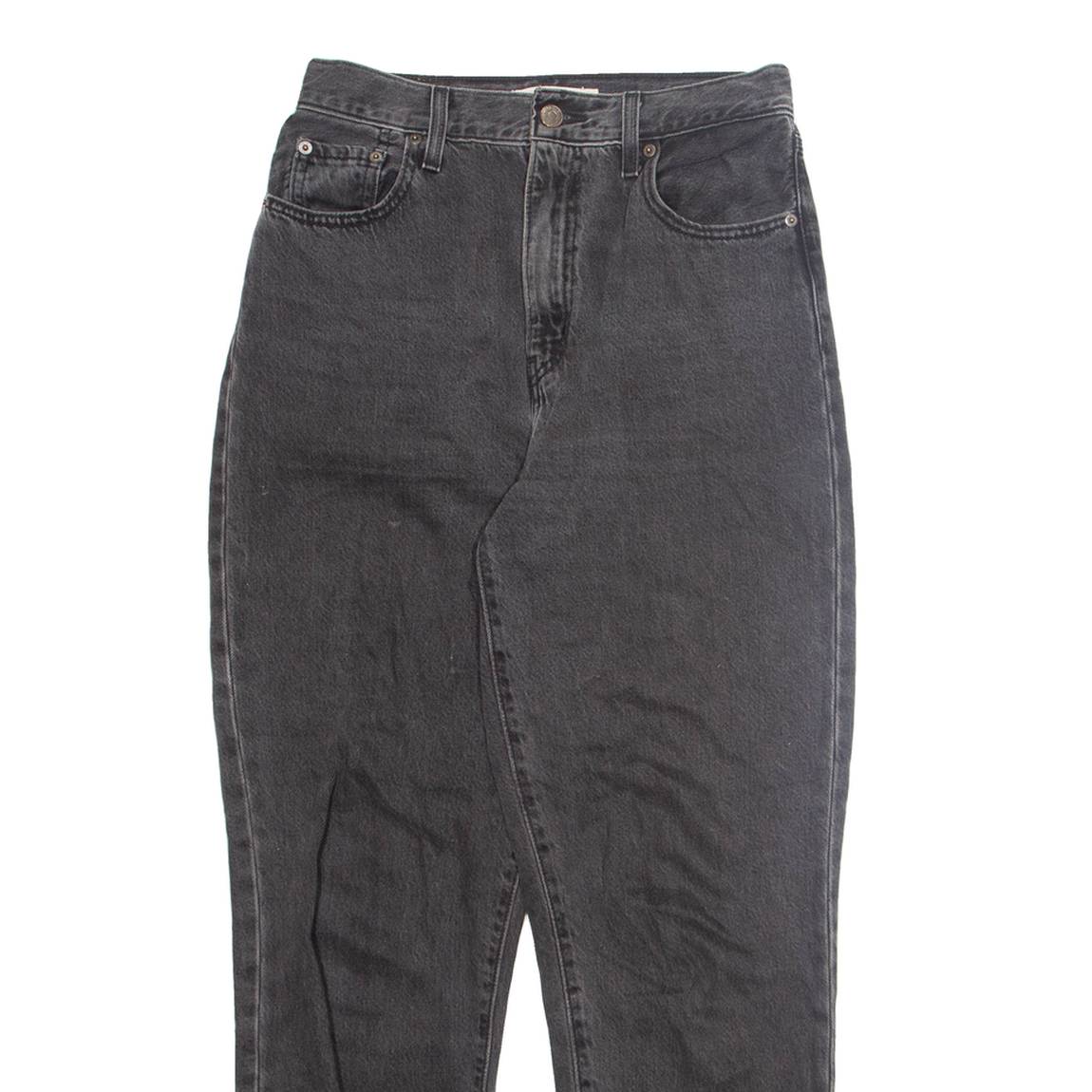 LEVI'S Womens Jeans Grey Regular Tapered W26 L29