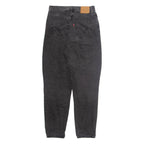 LEVI'S Womens Jeans Grey Regular Tapered W26 L29