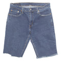 LEVI'S Cut Off 514 Mens Denim Shorts Blue M W32