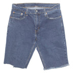 LEVI'S Cut Off 514 Mens Denim Shorts Blue M W32