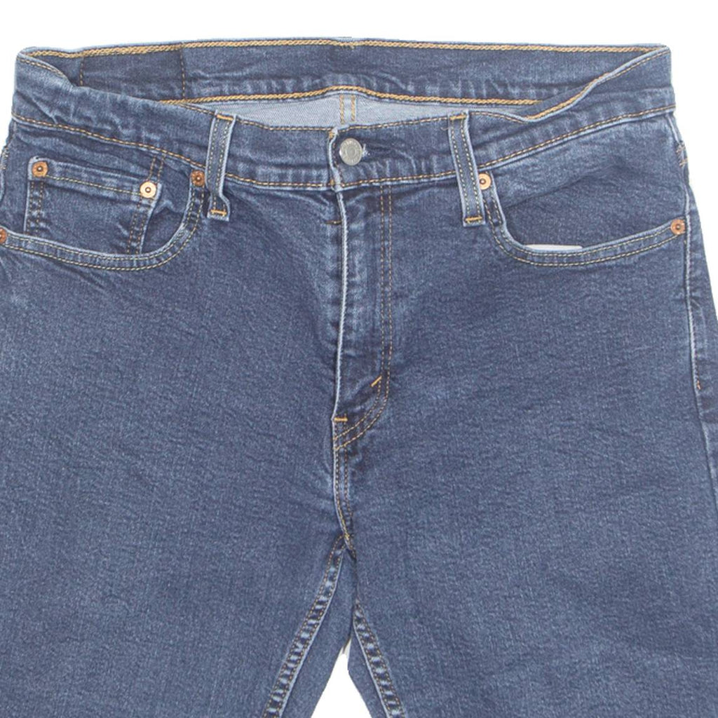LEVI'S Cut Off 514 Mens Denim Shorts Blue M W32