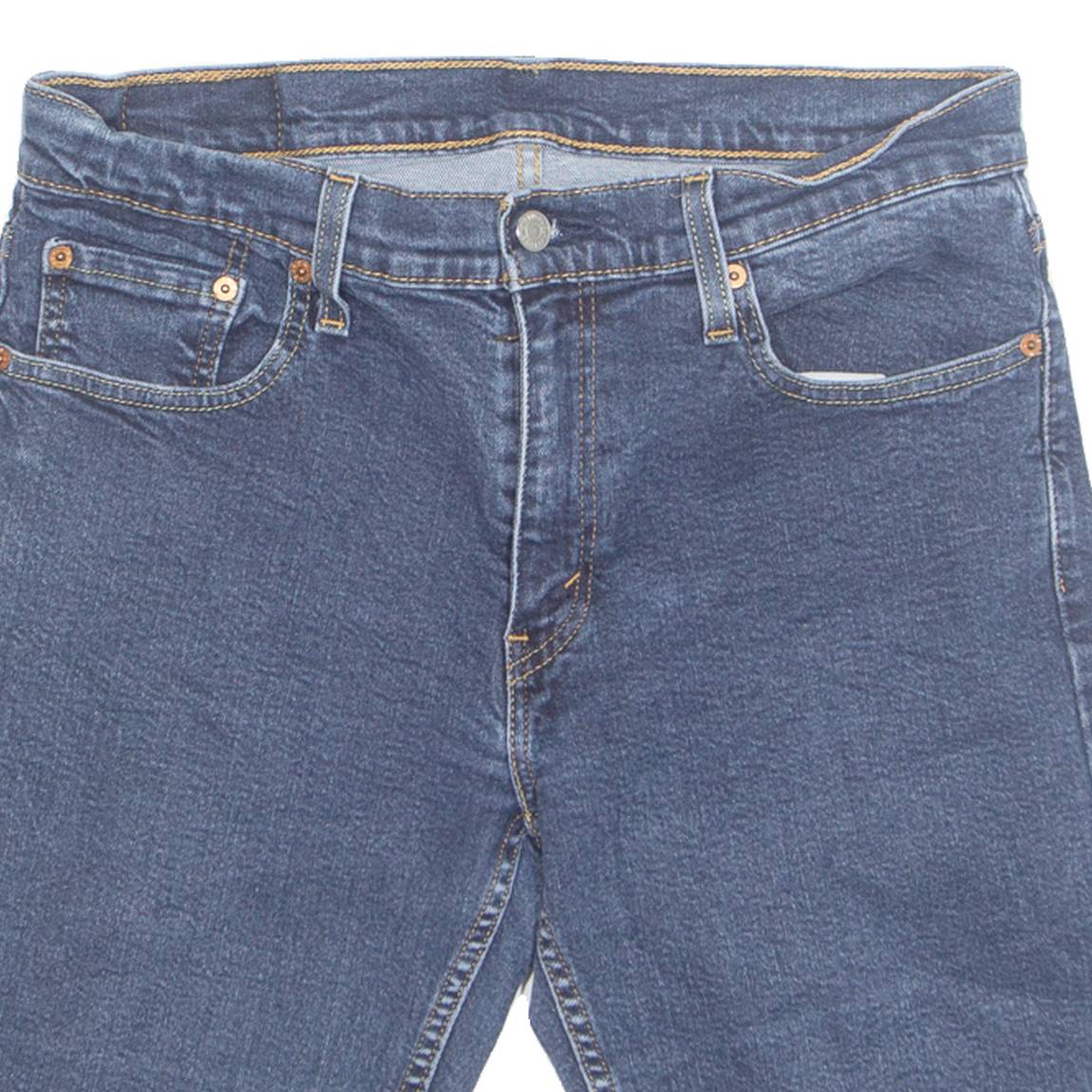 LEVI'S Cut Off 514 Mens Denim Shorts Blue M W32
