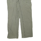 CARHARTT Womens Cotton Blend Green Regular Straight Trousers W34 L29 Workwear