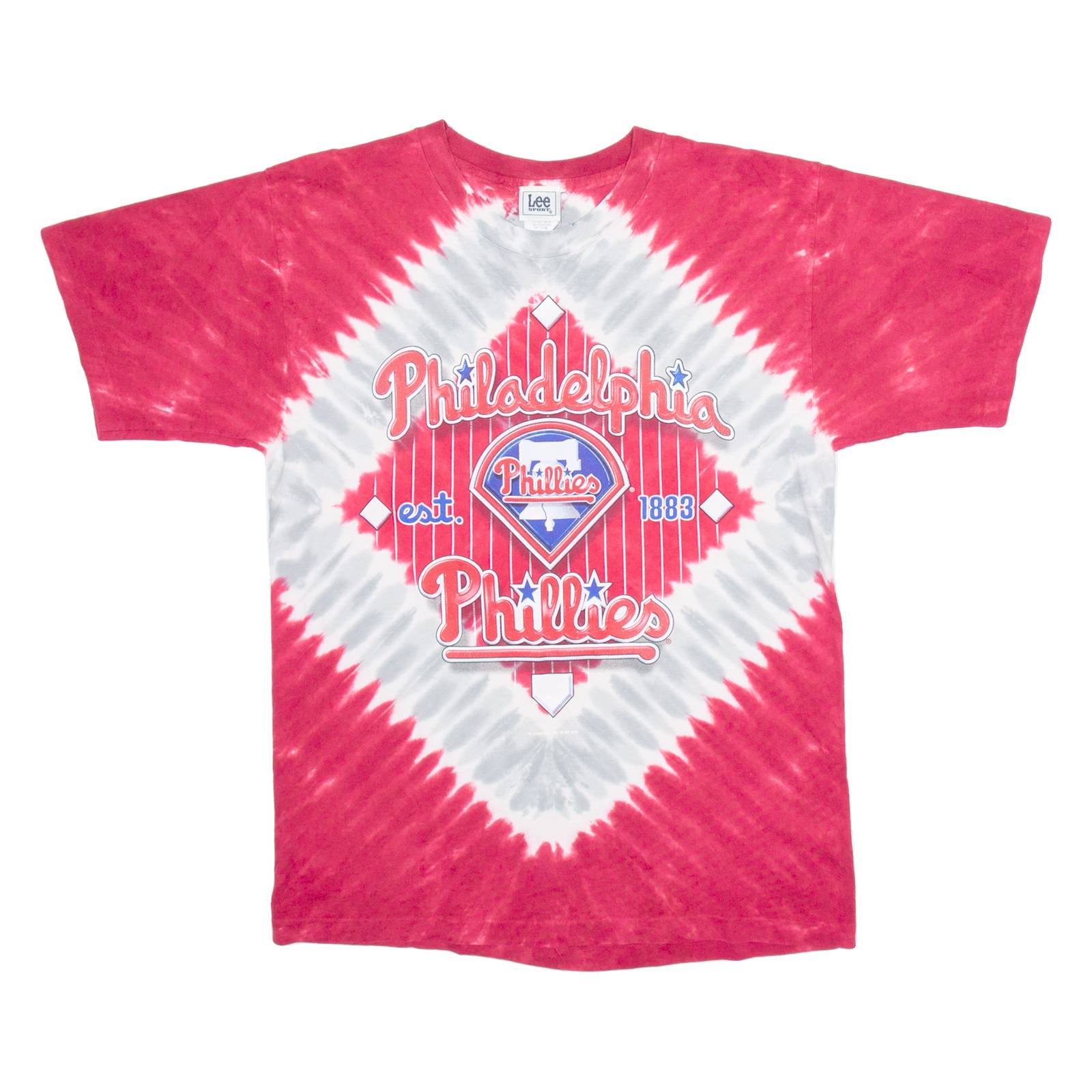 LEE Phillies Womens T-Shirt Pink USA M