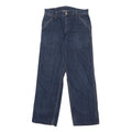 CARHARTT Mens Jeans Blue Loose Straight Denim Medium W28 L28 Workwear Casual