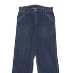 CARHARTT Mens Jeans Blue Loose Straight Denim Medium W28 L28 Workwear Casual