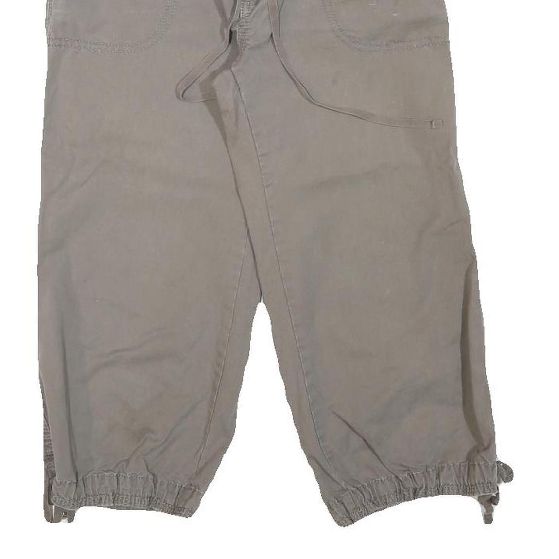 OLD NAVY Womens Shorts Grey Casual XS W30 Cotton Blend Drawstring Pocket
