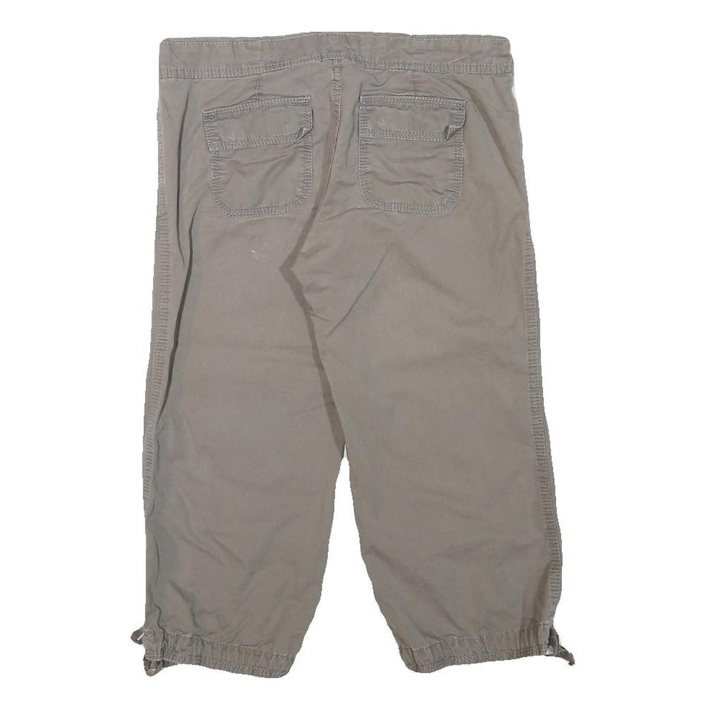 OLD NAVY Womens Shorts Grey Casual XS W30 Cotton Blend Drawstring Pocket