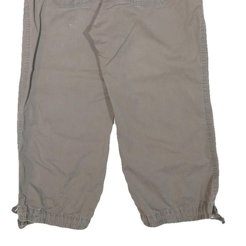 OLD NAVY Womens Shorts Grey Casual XS W30 Cotton Blend Drawstring Pocket