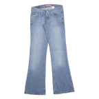 LEVI'S 524 Womens Jeans Blue Regular Flared Denim Medium W28 L32 Classic Fit