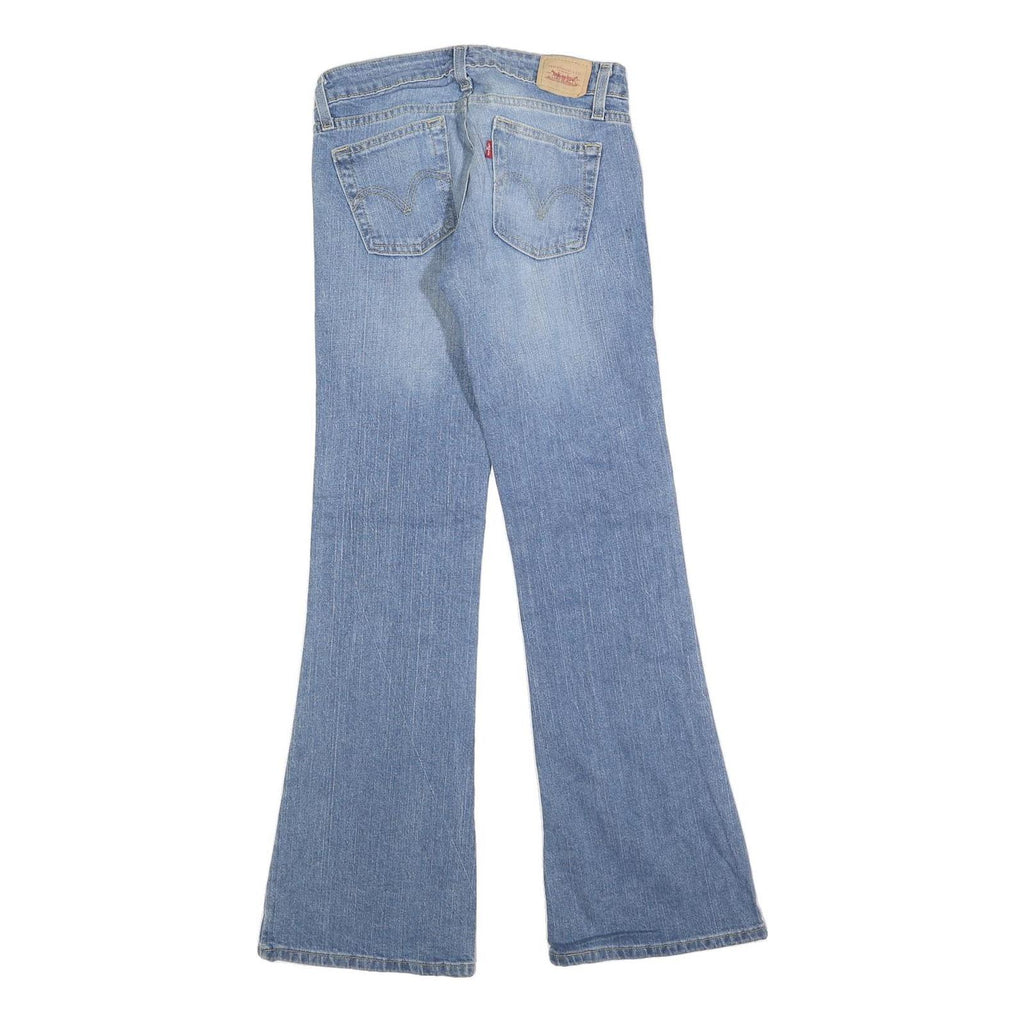 LEVI'S 524 Womens Jeans Blue Regular Flared Denim Medium W28 L32 Classic Fit