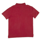 TOMMY HILFIGER Mens Polo Shirt Maroon XL