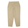 MADELEINE Womens Wool Blend Beige Relaxed Tapered Trousers W30 L25