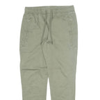 PAGE ONE Mens Trousers Green Slim Tapered W30 L30