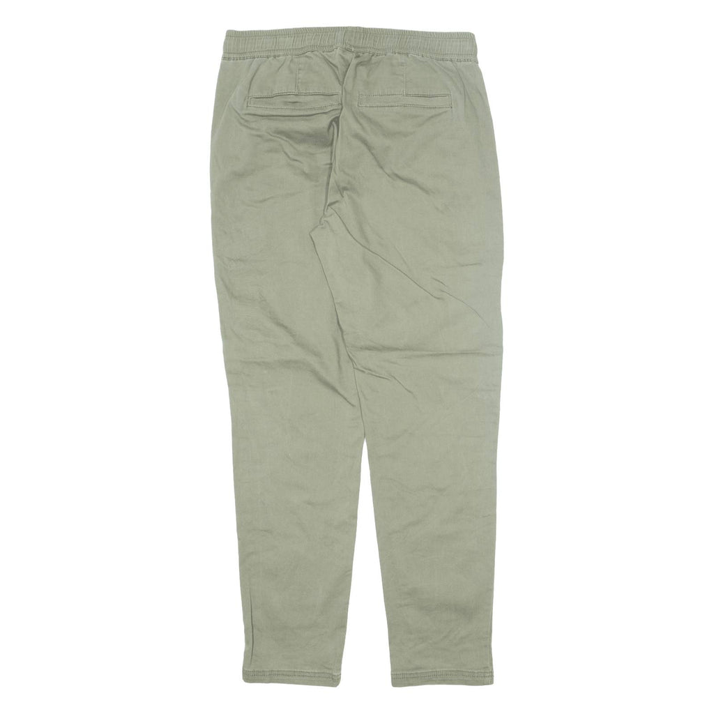 PAGE ONE Mens Trousers Green Slim Tapered W30 L30