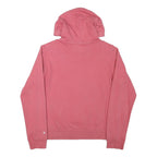 CHAMPION Womens Pink Hoodie XL Cotton Blend Pullover Casual Sweatshirt