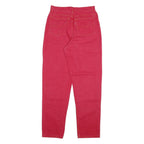 COTTON BLUE Womens Jeans Red Relaxed Straight Denim Medium W28 L30 Classic Fit