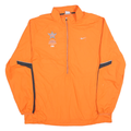 NIKE Mens Orange & Grey Cross Nationals 2008 Track Jacket XL Polyester Zip