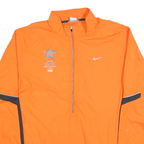 NIKE Mens Orange & Grey Cross Nationals 2008 Track Jacket XL Polyester Zip