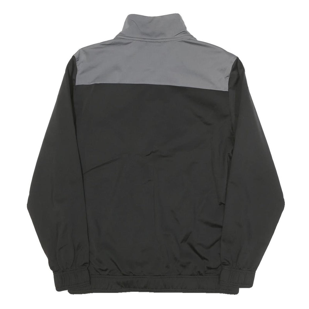 PUMA Mens Black & Grey Track Jacket M Polyester Blend Zip Sportswear