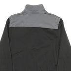 PUMA Mens Black & Grey Track Jacket M Polyester Blend Zip Sportswear