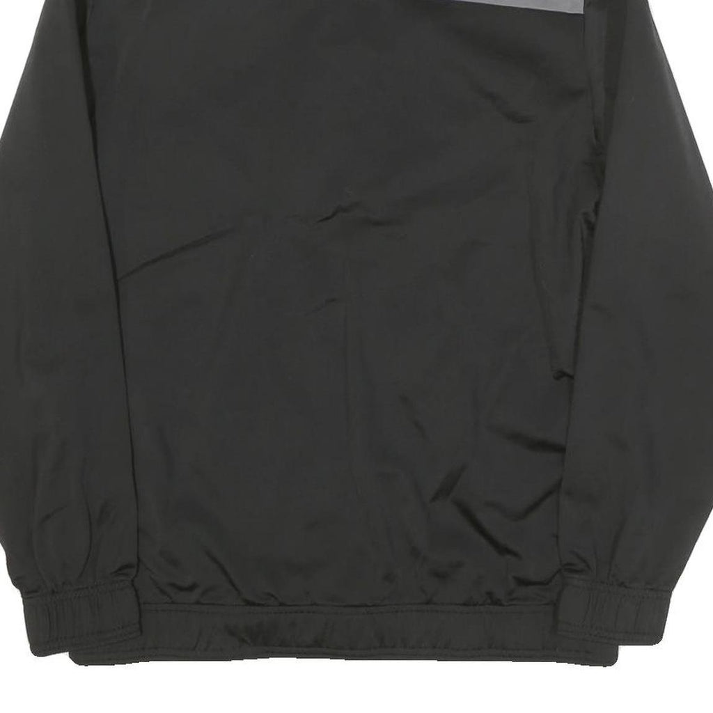 PUMA Mens Black & Grey Track Jacket M Polyester Blend Zip Sportswear