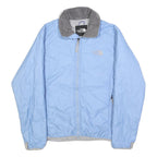 THE NORTH FACE Womens Blue Outdoor Jacket S Polyester Plain Zip