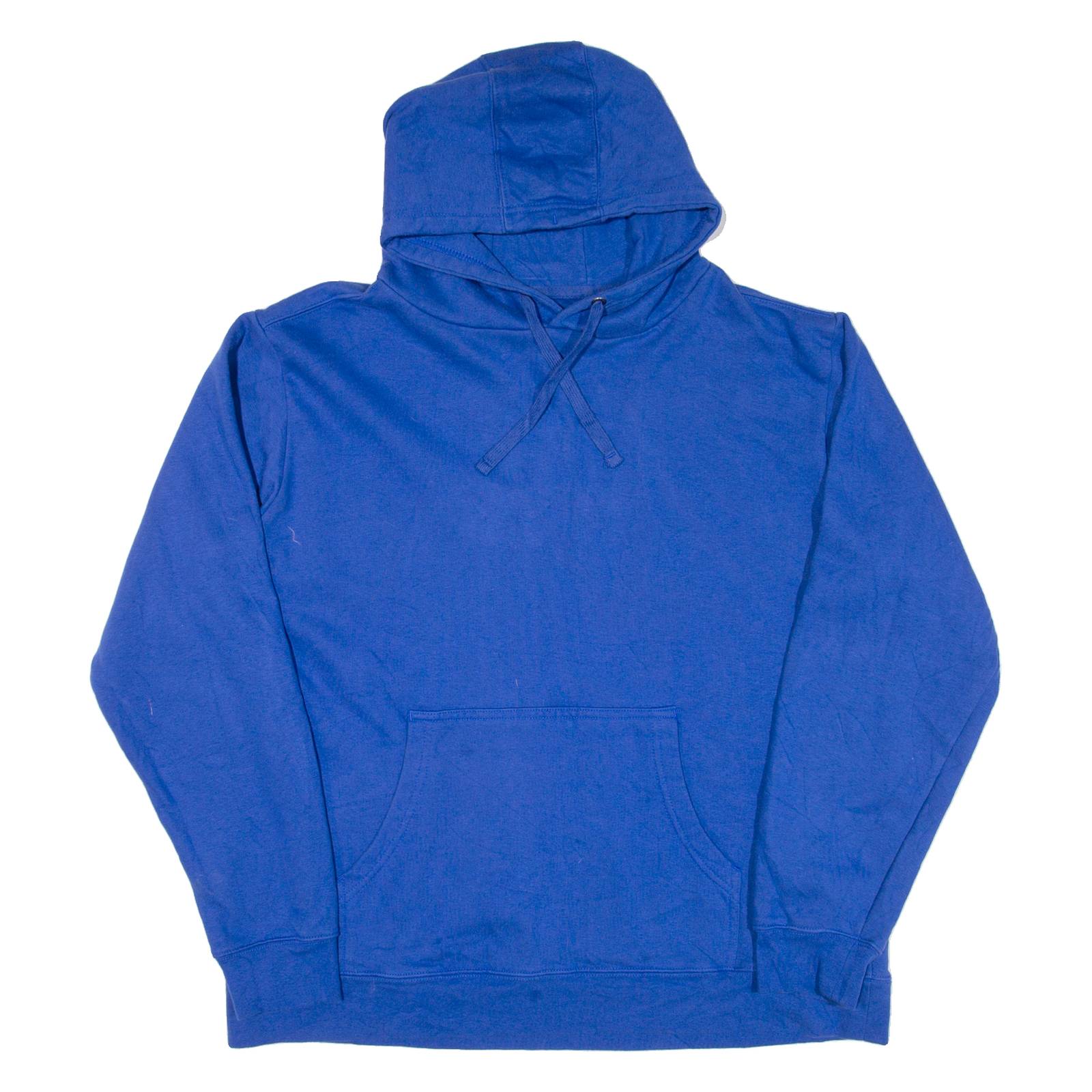 Mens Blue Hoodie XL