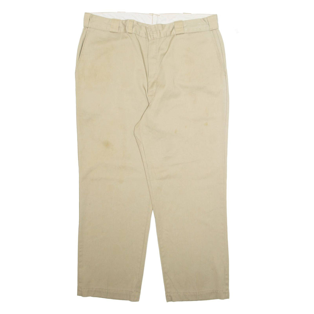 DICKIES Chino Mens Trousers Beige Regular Straight W40 L29