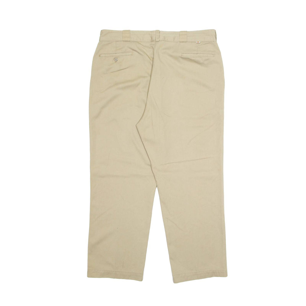 DICKIES Chino Mens Trousers Beige Regular Straight W40 L29