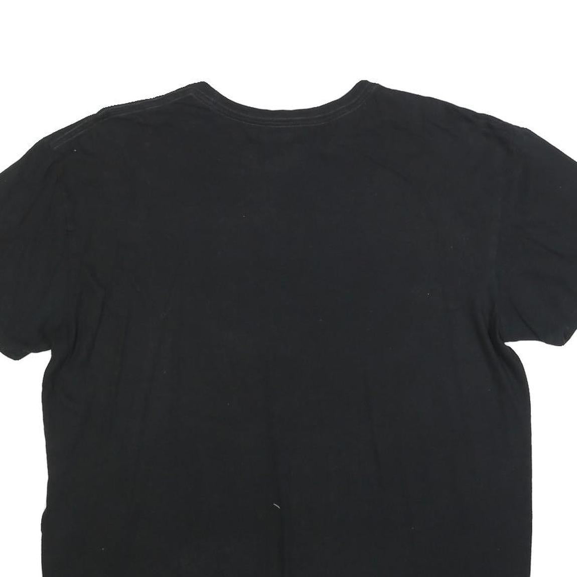 POLO RALPH LAUREN Mens Black Classic T-Shirt L Short Sleeve Crew Neck Cotton