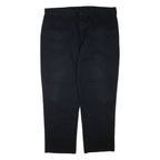 DICKIES Mens Trousers Black Regular Tapered W42 L32