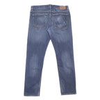 TOMMY HILFIGER Womens Jeans Blue Slim Skinny Denim Medium W32 L28 Zip