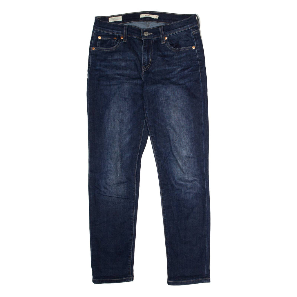 LEVI'S Womens Jeans Blue Loose Boyfriend Stone Wash W28 L27